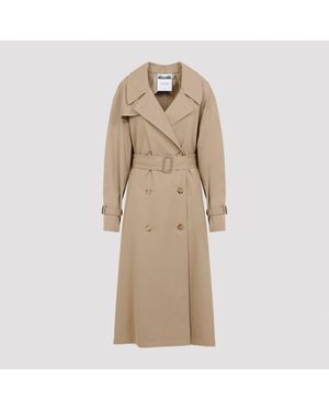 Moschino Cotton Nylon Coat - Natur