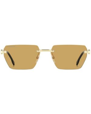 DSquared² Sonnenbrille D2 0102/S J5 G Gold/Braun Farbverlauf Unisex - Gelb
