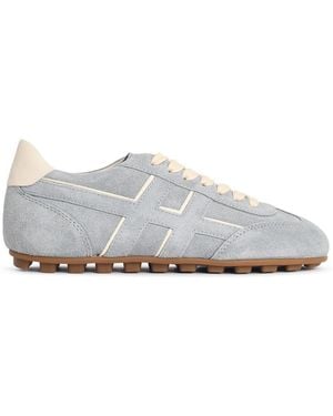 Hogan 'H693' Suede Trainers - White