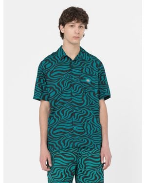 Dickies Leesburg Shirt SS - Grün