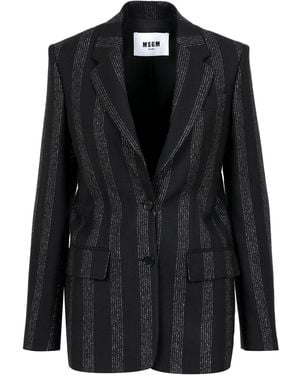 MSGM Jackets - Black