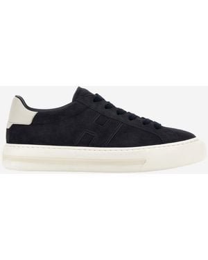Hogan Rebel Leather Sneakers - Blue