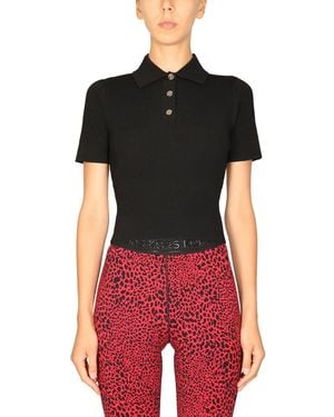 MICHAEL Michael Kors Polo Shirt With Logo Buttons - Black