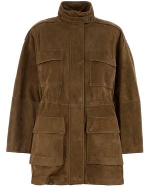 Brunello Cucinelli Giubbotto Pelle - Brown