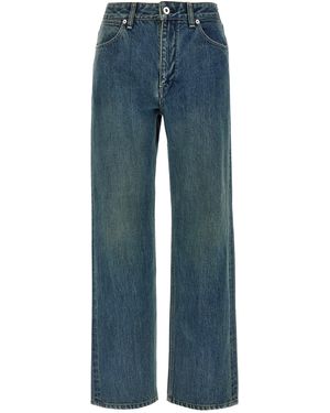 Jil Sander Slim Twist' Jeans - Blau