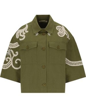 Weekend by Maxmara Como Shirt Jacket - Green