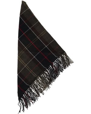 Barbour Kirklees Tartan Sjaal - Zwart