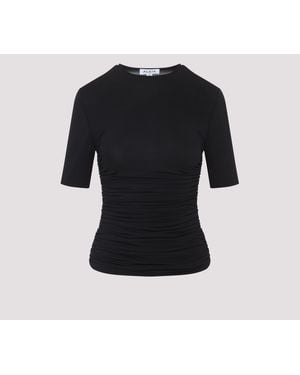 Alaïa Alaã¯A Pleated T-Shirt - Black