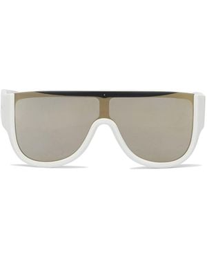 Alaïa "Mask" Sunglasses - White