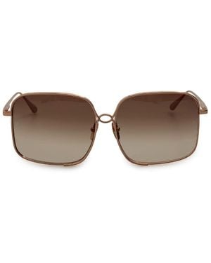 Linda Farrow Genevieve - Roségold - Schwarz