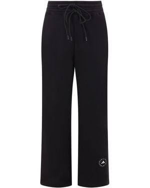 adidas By Stella McCartney Cotton Joggers - Black