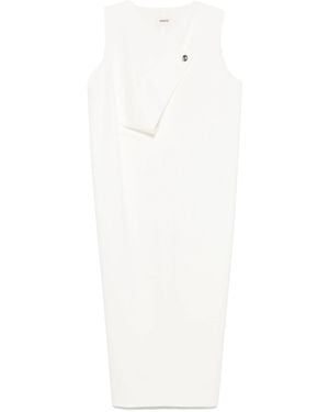 KHAITE Crispin Dress - White