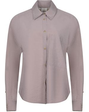 Alysi Shirt Made Of Silk - Purple