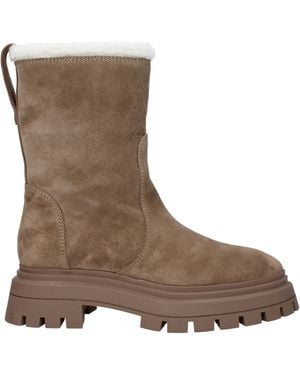 Stuart Weitzman Boots Bedford Frauen Wildleder Beige/Khaki - Braun