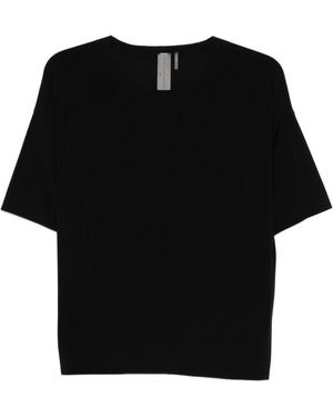 Norma Kamali Short-Sleeves T-Shirt - Black