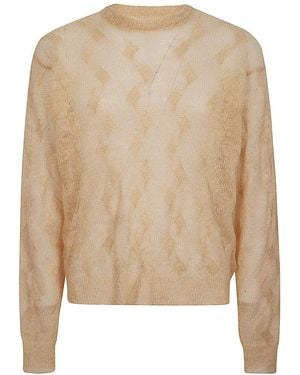Stussy Wool Blend Jumper - Natural