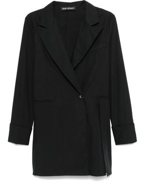 Our Legacy Blazer Shirt - Black