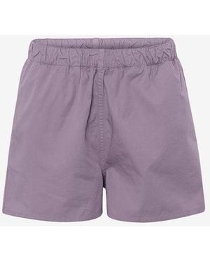 COLORFUL STANDARD Kleurrijke Standaard Vrouwen Biologische Twill Shorts - Paars
