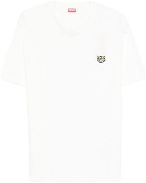KENZO Wild Tiger Baumwoll-T-Shirt - Weiß