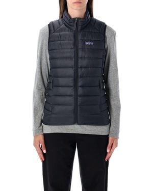 Patagonia Down Jumper Recycled Down Vest - Blue