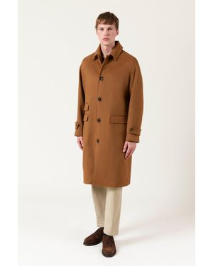 AUTORE Cappotto Windsor A Lana - Neutro