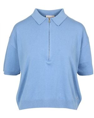 Semicouture Camisetas Y Polos Azul Brillante