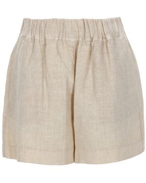 120% Lino Shorts - Natural