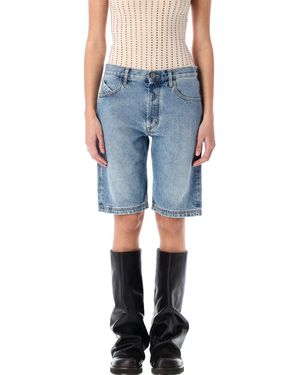 The Attico De Attico Shorts Blauw