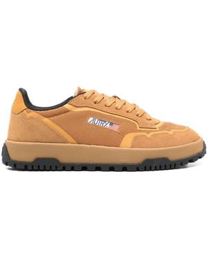 Autry Wildpace Low Dragon/Nabuk Shoes - Brown