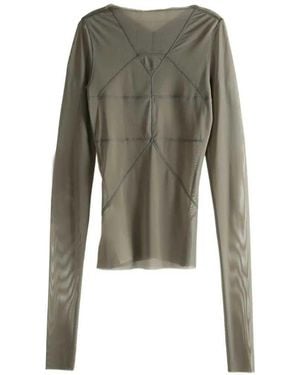 Rick Owens Semi-Sheer Top - Green