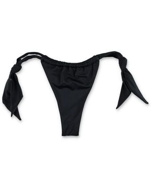 Let's Swim Tie Side Bikini Bottom - Black