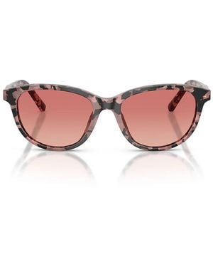 Dolce & Gabbana Sonnenbrille Dx4010 3476 A5 Gestreift Rosa/Rauchrosa Kinder - Pink