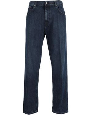 Dondup Straight-Leg Denim Jeans With Classic Five-Pocket Design - Blue
