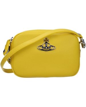 Vivienne Westwood Shoulder Bags Anna Eco Leather - Yellow