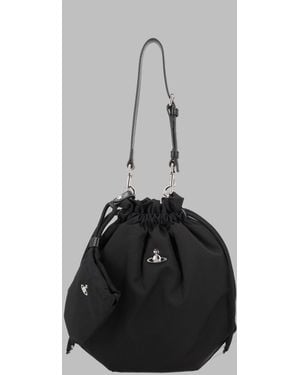 Vivienne Westwood Drawstring Pouch - Black