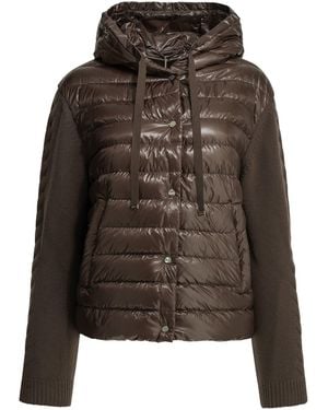 Herno "Resort" Short Down Jacket - Brown