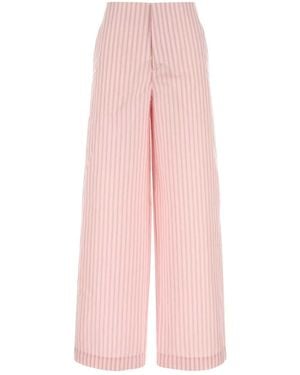 Philosophy Di Lorenzo Serafini Embroidered Poplin Pant - Pink