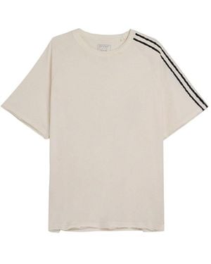 Y-3 Logo Cotton T-Shirt - White