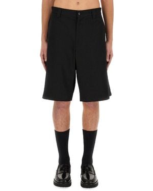 Moschino Knee-Length Bermuda Shorts - Black