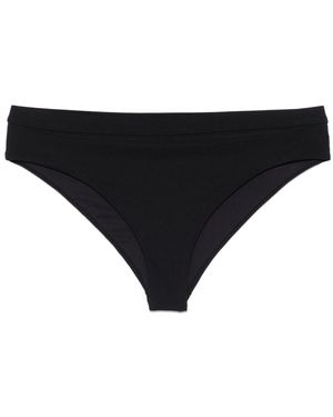 Jil Sander Logo Bikini Bottom - Nero