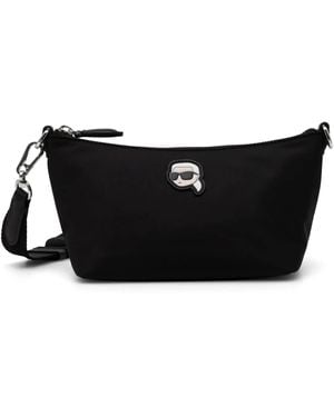 Karl Lagerfeld Ikon Zwarte Schoudertas