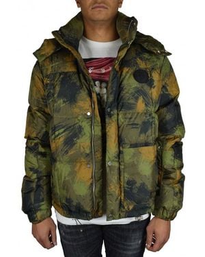 Off-White c/o Virgil Abloh Arrow-Print Puffer Jacket in Blue Lyst UK