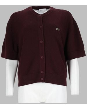 Lacoste Logo Jumper - Red
