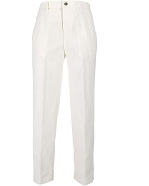 Peserico Pantalón Hombre - Blanco