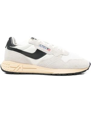 Autry Reelwind Low Suede/Net - White