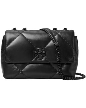 Tory Burch Kira Diamond Leder Umhängetasche - Schwarz