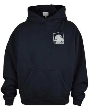 Rhude Hoodies - Blue
