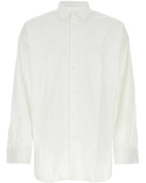 Prada Poplin Shirt Cotton - White