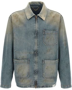 Golden Goose Golden Gans 'Mackenzie' Jeansjacke ' - Blau