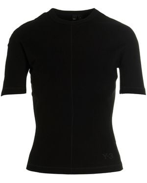 Y-3 Logo T -shirt - Zwart